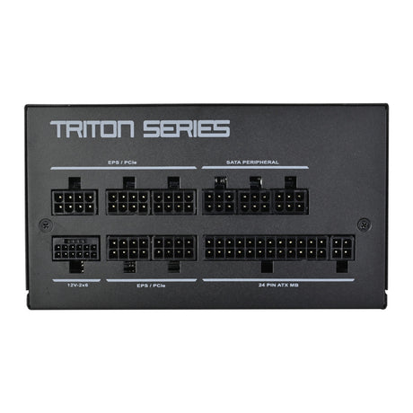 Silverstone triton 850rz modulaire 850 watt voeding (zwart, 1x 12v-2x6, 3x pcie)
