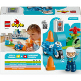 Lego Duplo 10471 moto de police bleue
