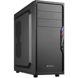 Boîtier tour midi Sharkoon vs4-v (noir | 2x USB-A)