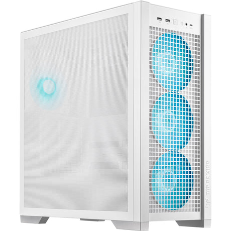 Boîtier tour midi Asus tuf gaming gt302 argb (blanc | 2x usb-a | 1x usb-c | rgb | verre trempé)