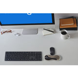 Kensington slim duo gel souris trackball repose-poignet repose-poignet (gris noir)