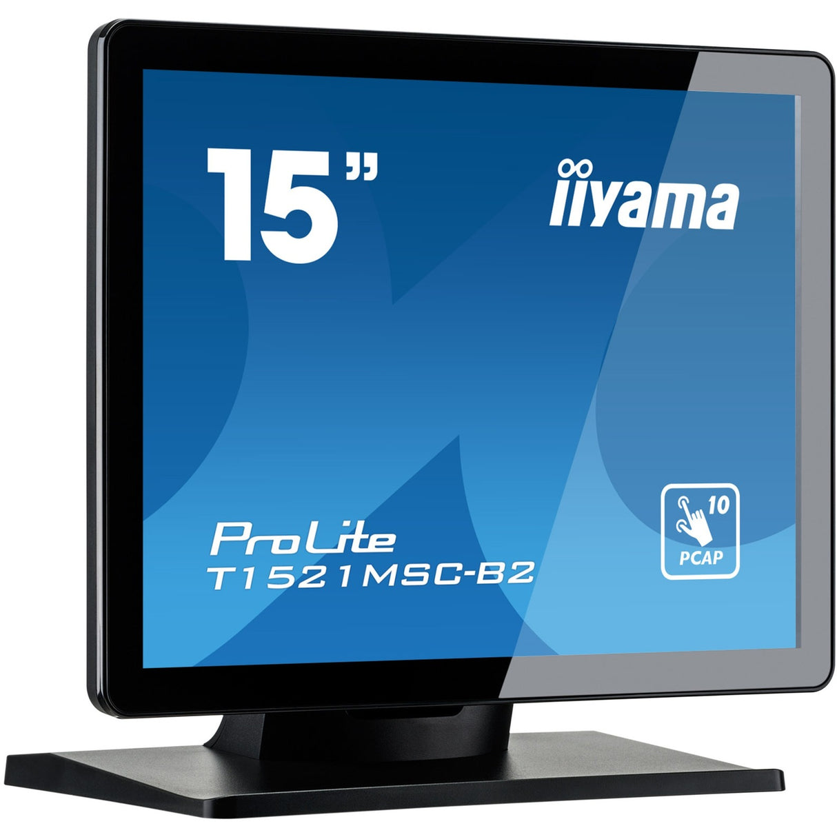Moniteur à écran tactile Iiyama prolite t1521msc-b2 15 (noir, hdmi, vga, usb-b)