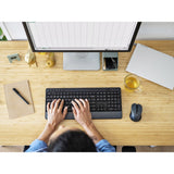 Trust trezo confort ensemble clavier et souris sans fil ensemble de bureau (noir, disposition américaine (qwerty), 100%)