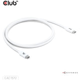 Club 3d USB-C 80 Gbit/s certifié 240 W 8 K 240 Hz.