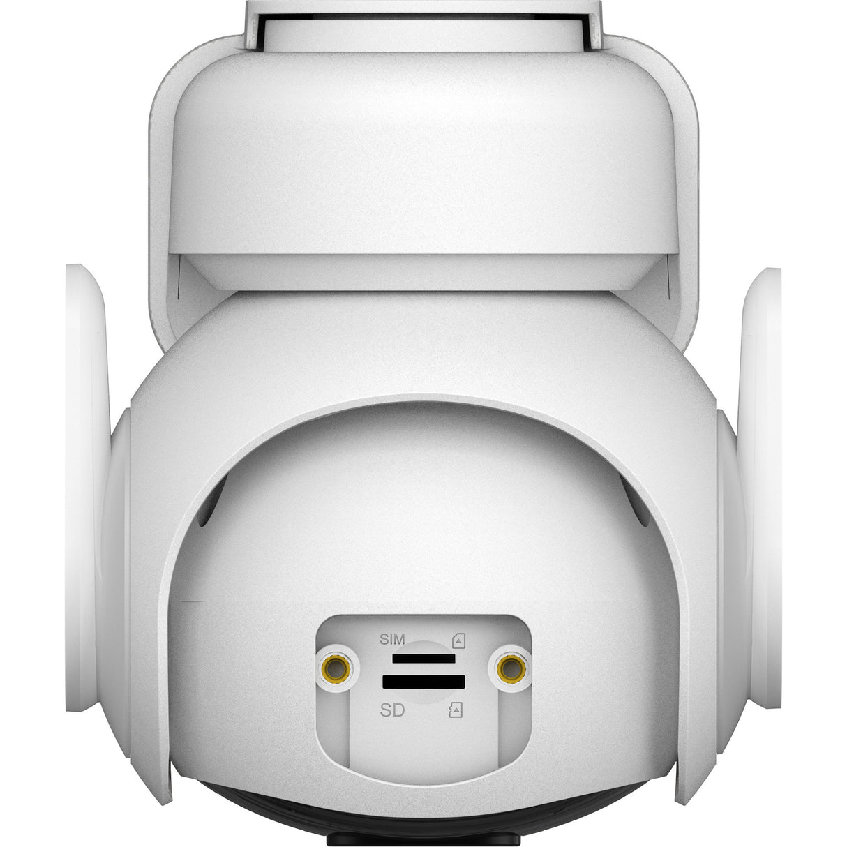 Imou cell pt lite avec caméra de sécurité à panneau solaire (blanc, 2k, 3mp, batterie 5000 mah)