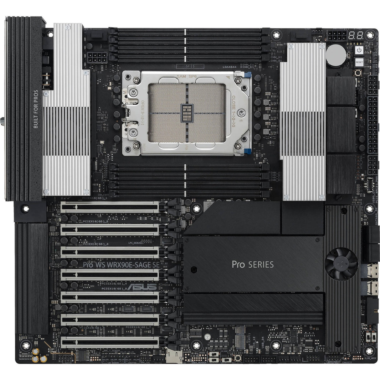 Carte mère Asus pro ws wrx90e-sage se socket str5 (raid, 2x 10gb-lan, eeb)