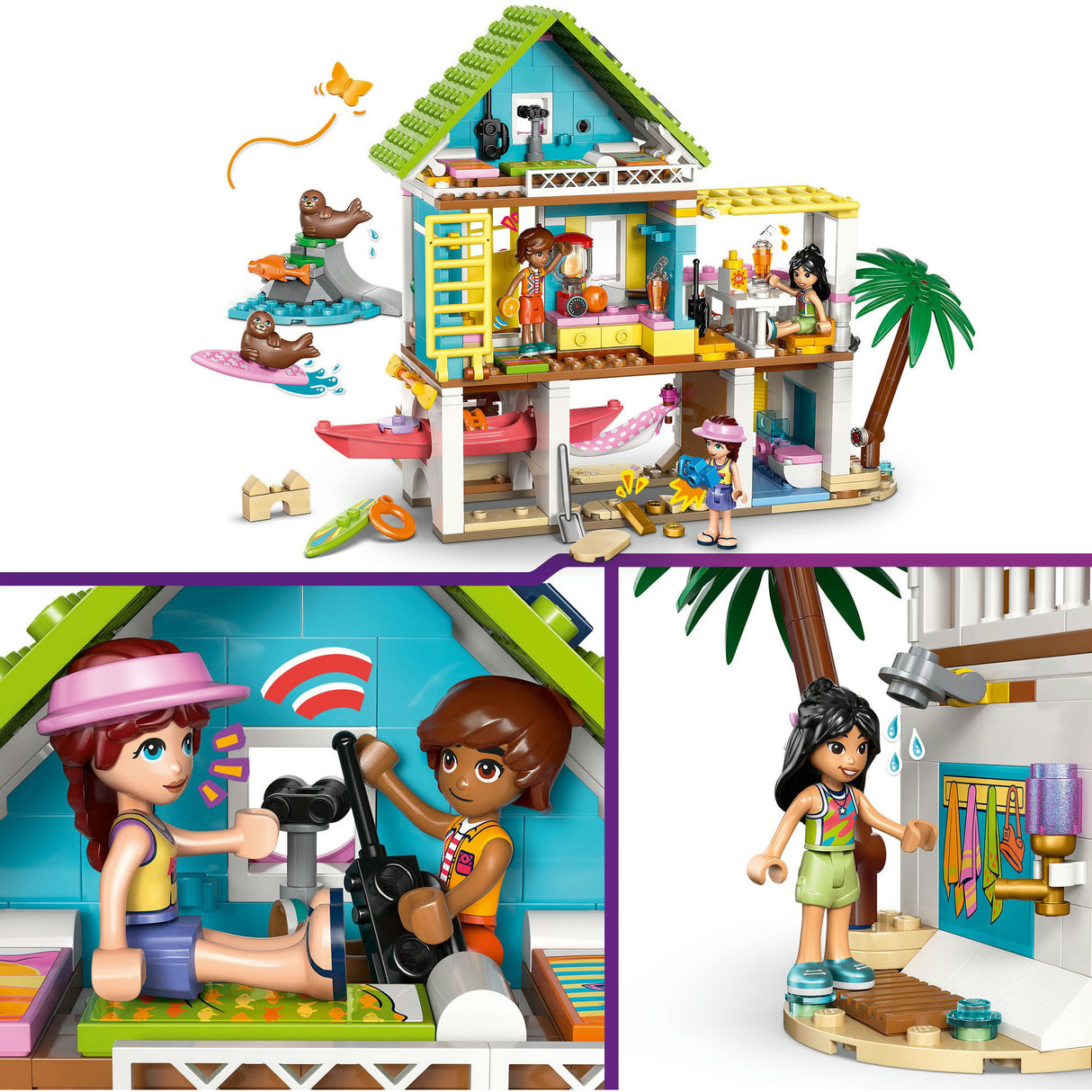 Lego Friends 42699 maison de plage avec des phoques