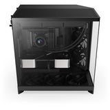 Boîtier tour midi Nzxt h9 flow (noir (mat) | 2x USB-A | 1x USB-C | verre trempé)