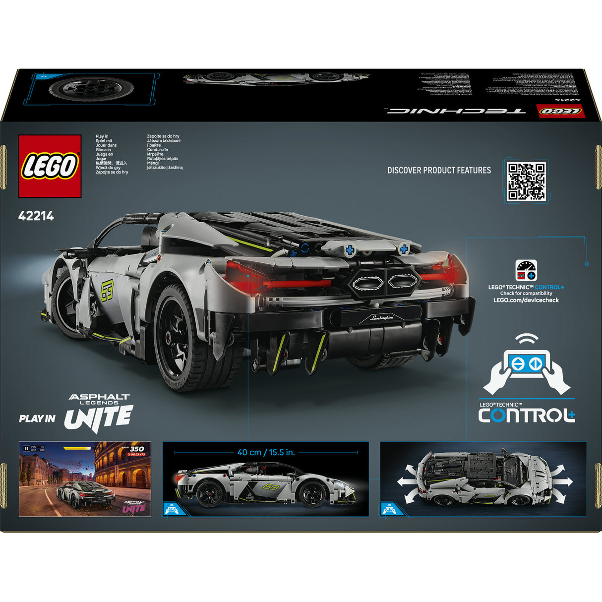 Lego technic 42214 Lamborghini Revuelto super voiture de sport