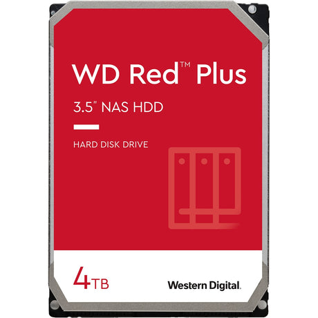 Disque dur WD red plus 4 To (40efpx, SATA 600, 24 7, AF)