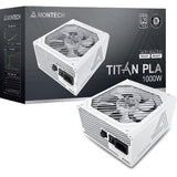 Alimentation modulaire Montech titan pla 1000 watts (blanc, 2x pcie)