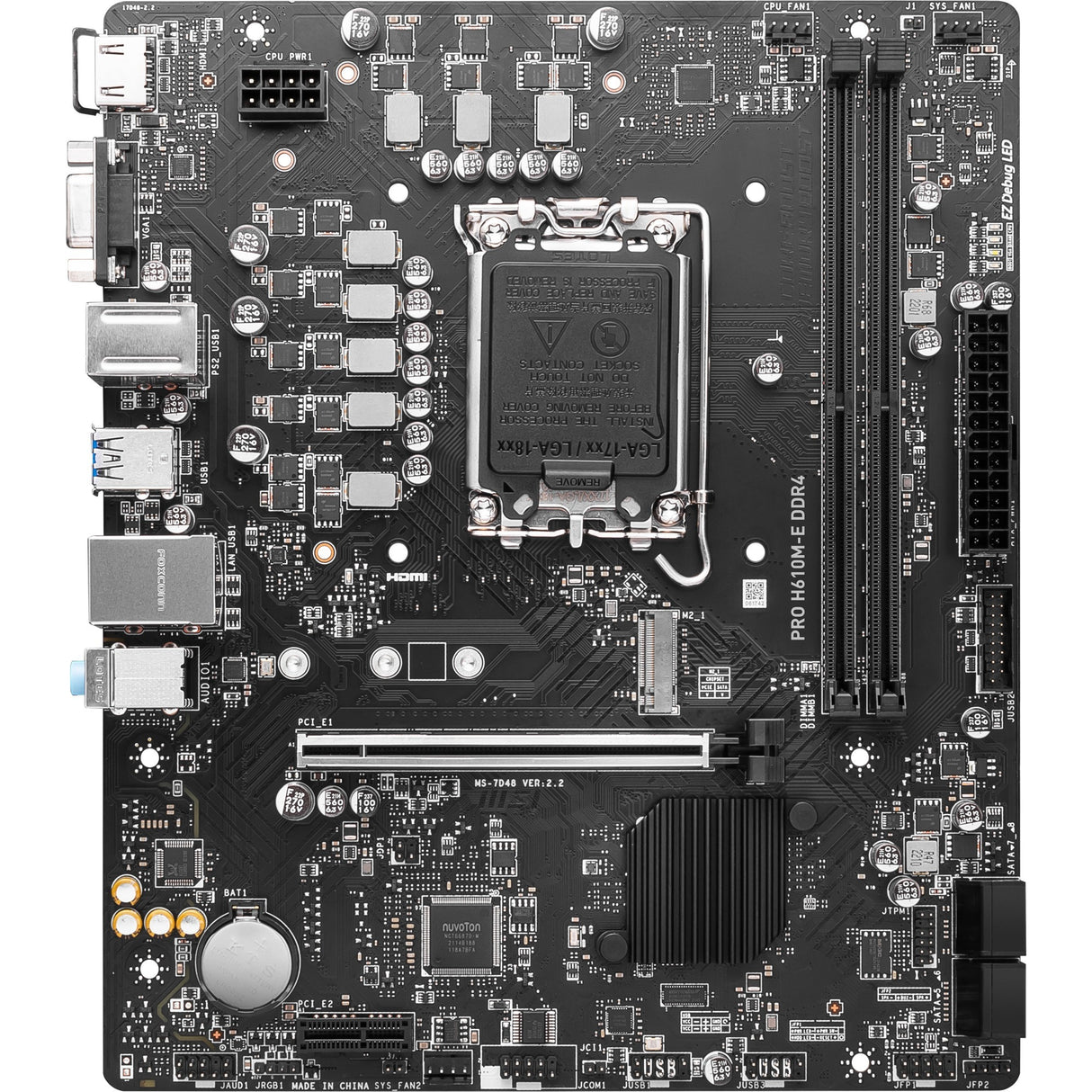 MSI MSI Pro H610M-E DDR4
