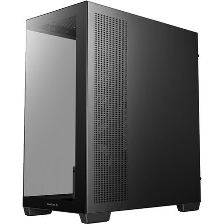 Boîtier tour midi Deepcool CG580 4f v2 (noir | 2x USB-A | 1x USB-C | RVB | verre trempé)