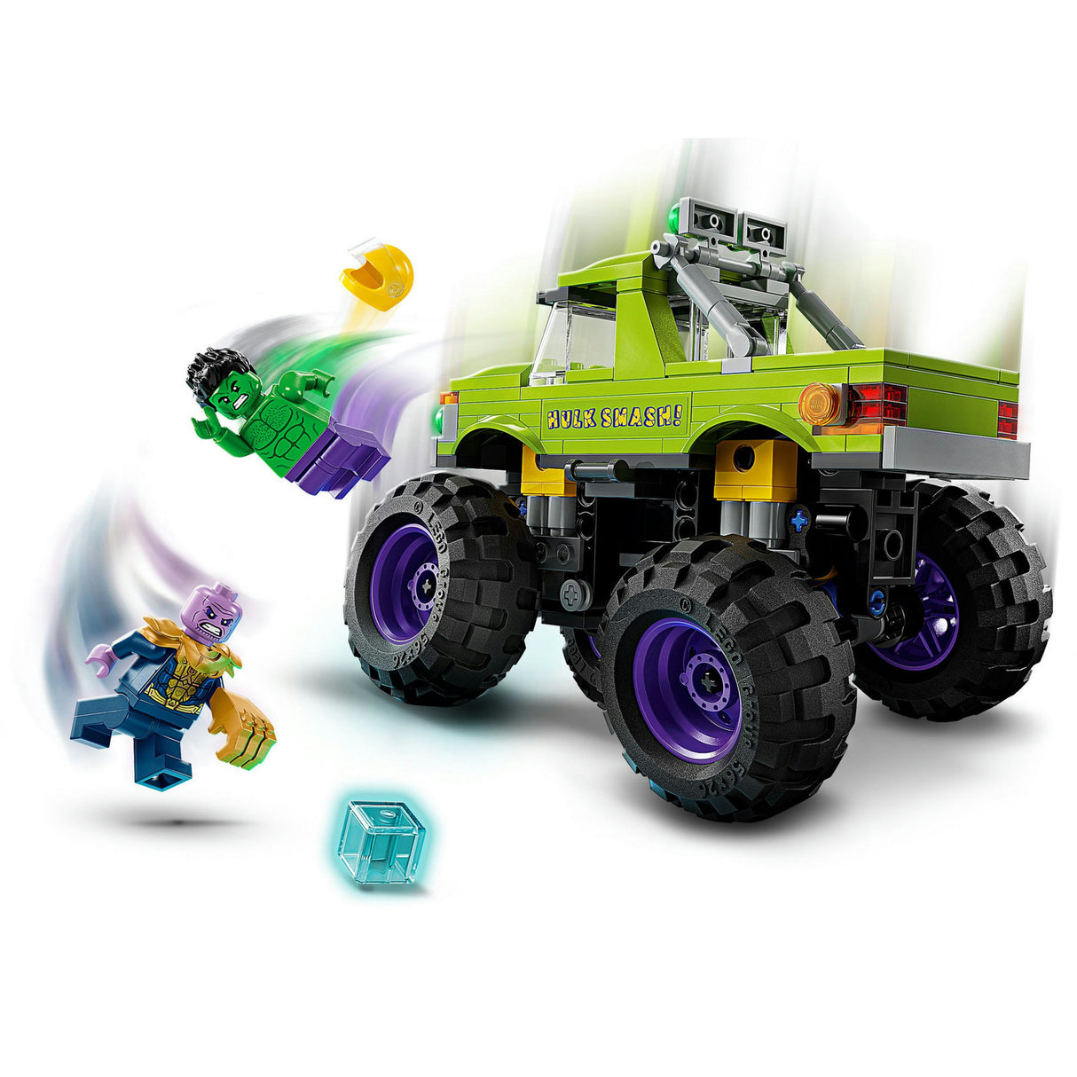 Lego Marvel le camion Hulk contre Thanos - jouets de super-héros - 76312