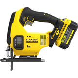 Stanley sfmcs600m2k fatmax® v20 scie sauteuse à batterie 18v 4,0ah en étui