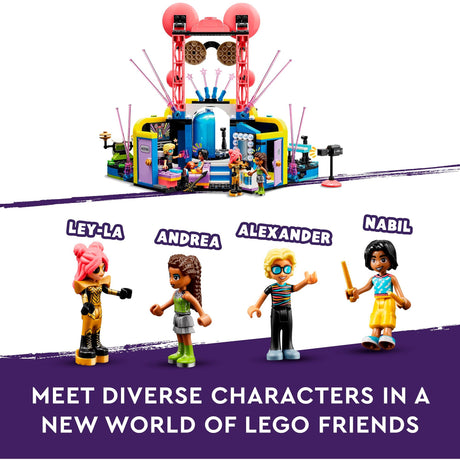 Lego Friends - Jouet de construction pour spectacle de talents musicaux de Heartlake City (42616)