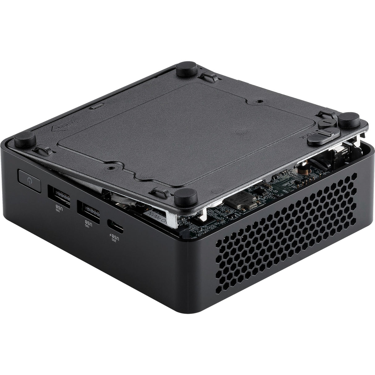 Asus nuc 14 pro slim kit rnuc14rvki300002i barebone (noir | core 3 100u | graphiques intel)