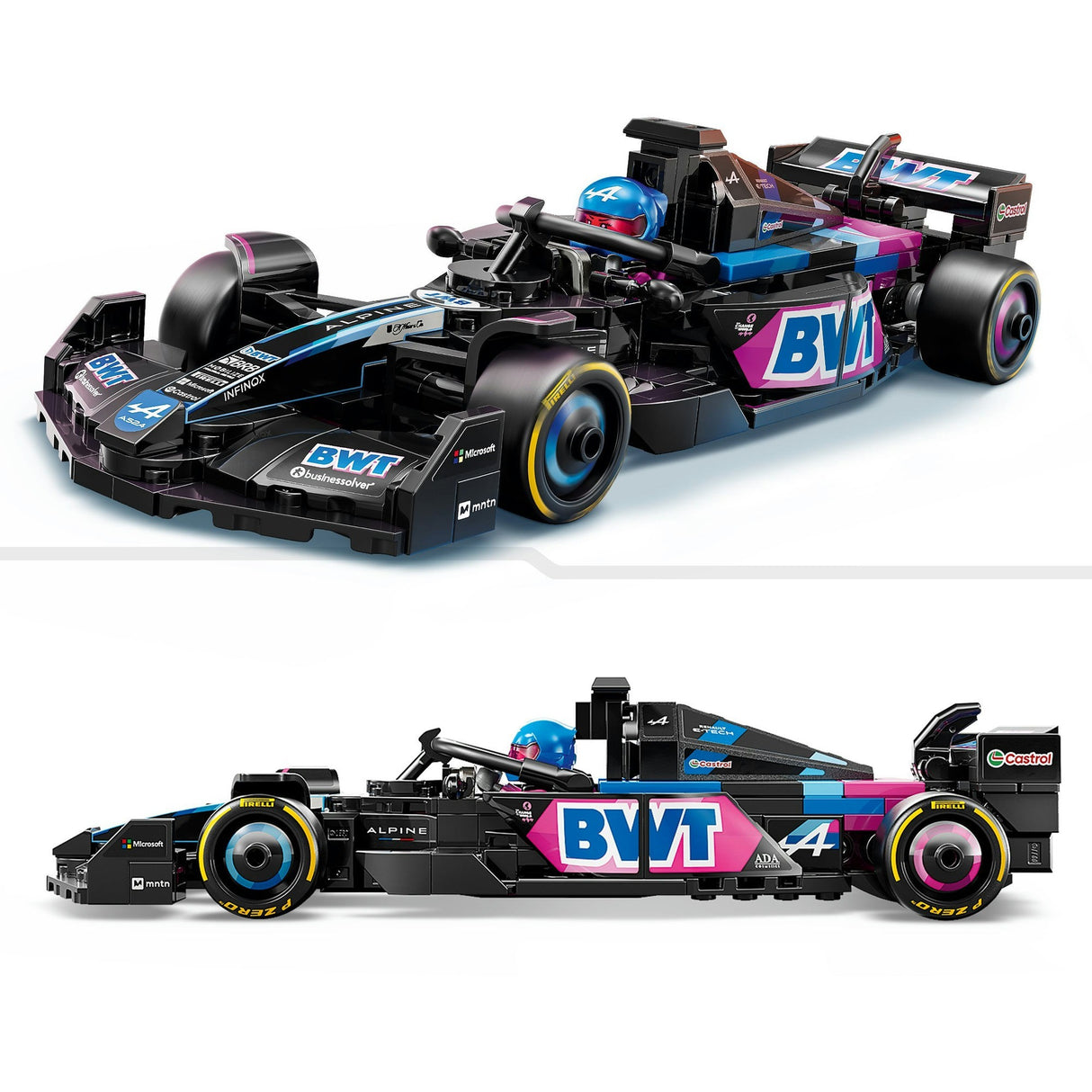 Lego Speed Champions 77248 BWT Alpine F1 Team A524 Voiture de course
