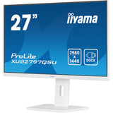 Moniteur Iiyama prolite xub2797qsu-w2 27 (blanc, HDMI, port d'affichage, 2x USB-A, USB-B)