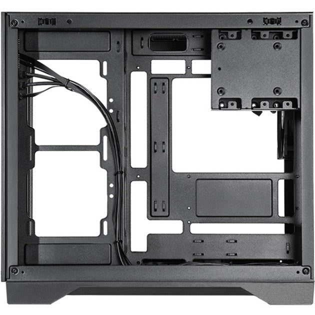 Boîtier Chieftec Visio Air Midi Tower (noir | 2x USB-A | 1x USB-C | verre trempé)