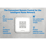 Fritz! commutateur sans fil international dect 440 (blanc, commutateur quadruple pour maison intelligente)