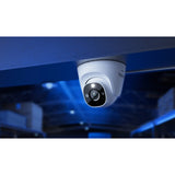 Reolink RP-PCT8M, caméra de sécurité intelligente 4K 8MP POE avec vision nocturne couleur IR (blanc)
