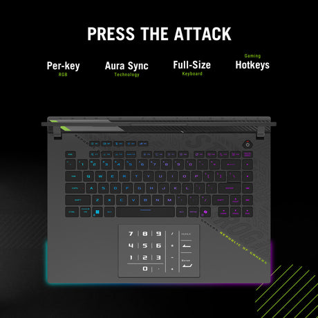 Ordinateur portable de jeu Asus ROG Strix G16 G614PW-RV006W 16 (Gris | R9 8940HX | RTX 5080 | 16 Go | SSD 1 To)