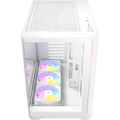 Boîtier tour midi Antec C5 Curve ARGB (blanc | 2x USB-A | 1x USB-C | verre trempé)