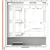 Thermaltake s370 ws snow midi tower behuizing (wit | 2x usb-a | 1x usb-c | tempered glass)