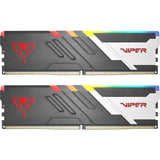 Patriot Viper Venom RGB 32 Go DDR5-6000 (2x 16 Go) RAM (noir, PVVR532G600C30K, XMP 3.0, Expo)