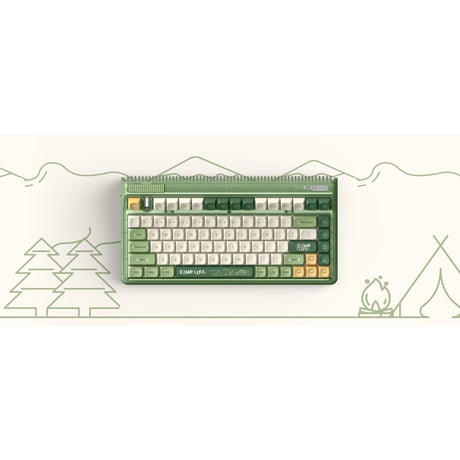 IQUnix OG80 Camping Wireless Mechanical Clavier
