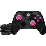 Powera Advantage Plus Manette filaire pour Xbox Series X|s – Palmiers au clair de lune (rose, Xbox Series X|s, Xbox One, PC)