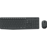 Logitech mk235 ensemble de bureau sans fil (noir, disposition américaine-internationale (qwerty))