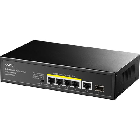 Commutateur Poe+ Cudy 5 ports 10 100 1000 avec 1 port SFP