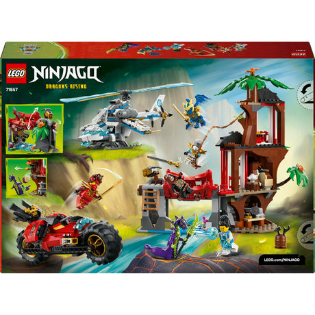 Lego ninjago 71857 véhicules ninja à la cabane dans les arbres