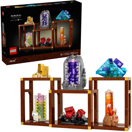 Ensemble de collection de minéraux Lego Ideas - 21362