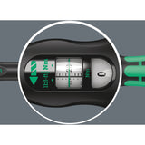 Wera click-torque a6 set 1 clé dynamométrique (noir vert)
