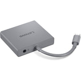 Hub USB Lenovo USB-C 4 en 1 Gen2 (gris)