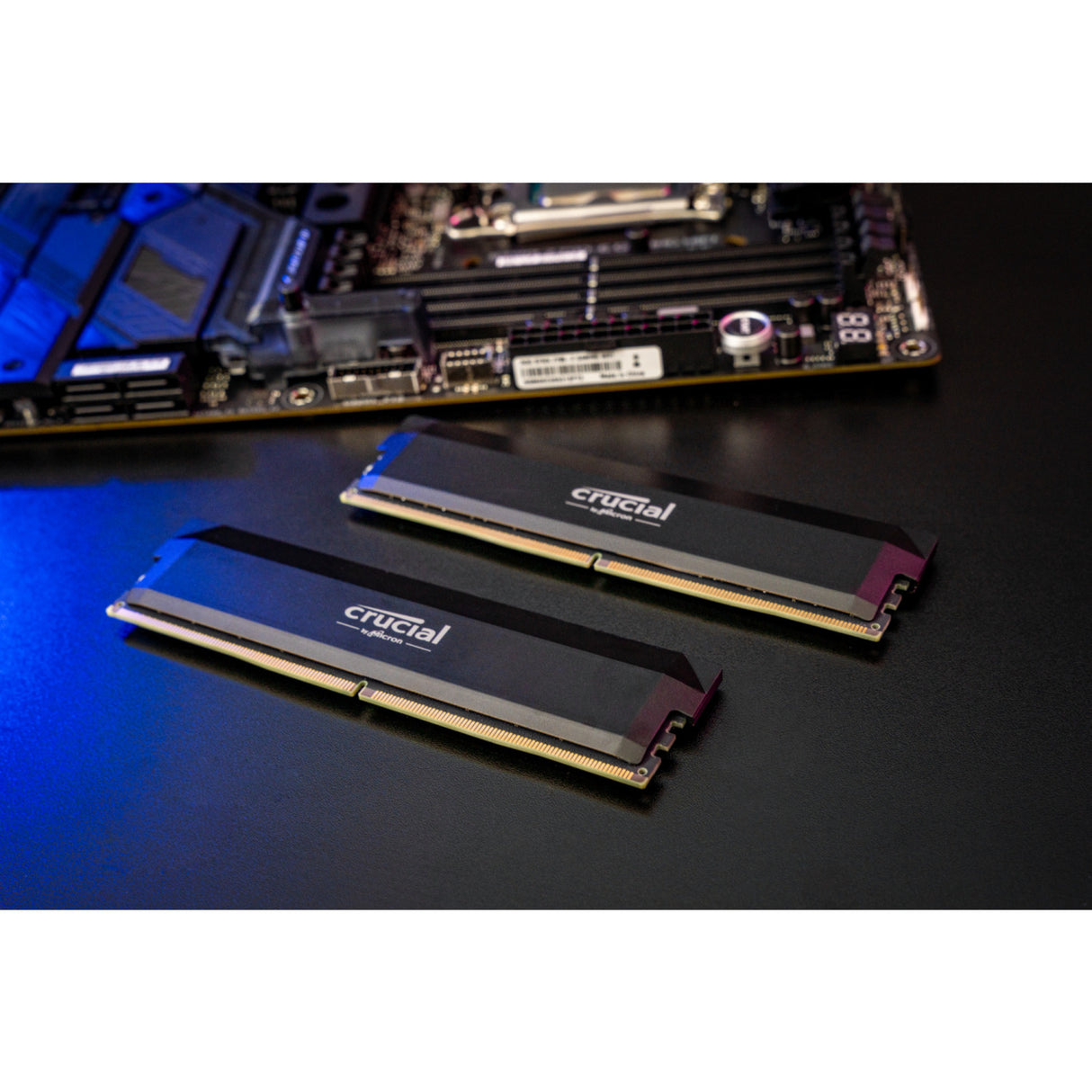 Crucial 64 Go DDR5-6000 (2x 32 Go) RAM double kit (noir, CP2K32G60C40U5B, Pro OC, XMP 3.0, Expo)