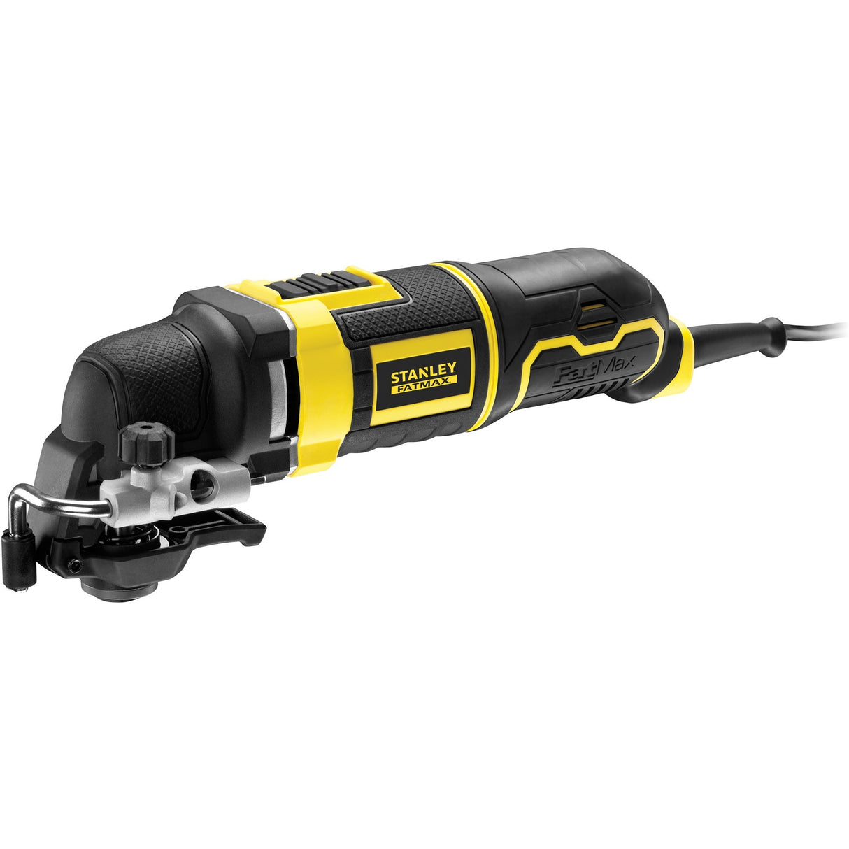 Outil multifonction oscillant Stanley fatmax 300w (jaune noir, avec étui et 20 accessoires)