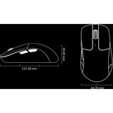 Souris de jeu sans fil Keychron m2 (noire)