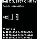 Ceinture WAA C 3 Ensemble de capuchon Zyklop, 1 2