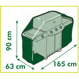 Couverture de protection de la nature pour les barbecues à gaz 165x90x63 cm