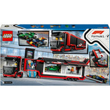 Lego city 60445 camion f1 avec voitures rb20 et amr24 f1