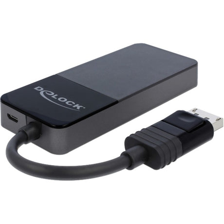 Delock displayport 1,4 entrée > 3x displayport out displayport splitter (noir, 0,12 mètres)