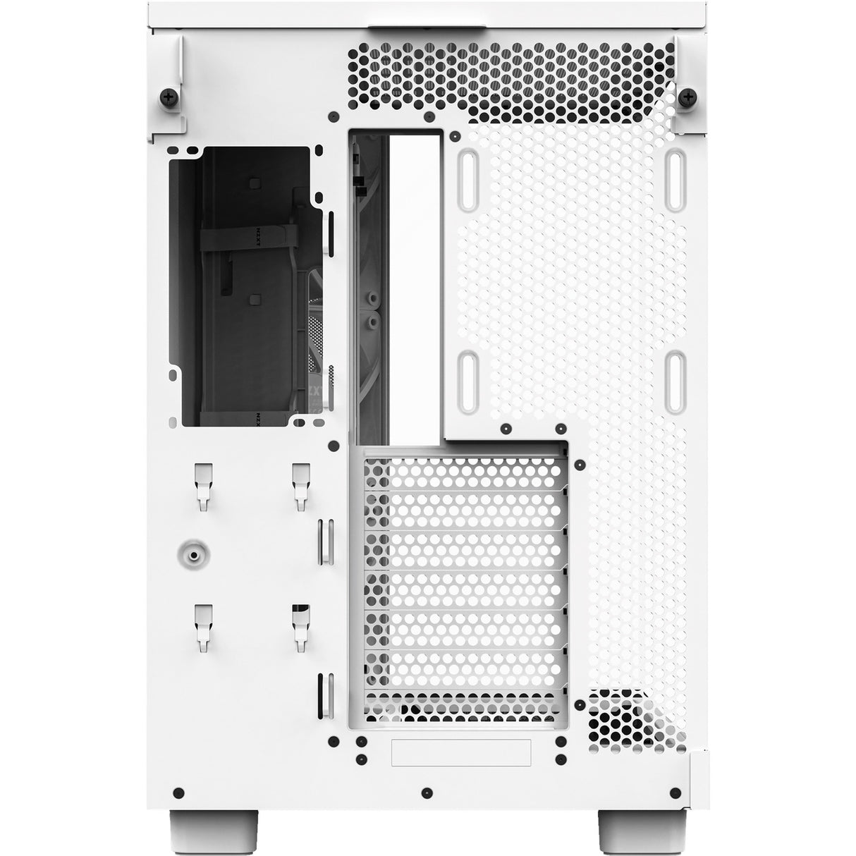 Boîtier tour midi Nzxt h6 flow (blanc | 2x USB-A | 1x USB-C | verre trempé)