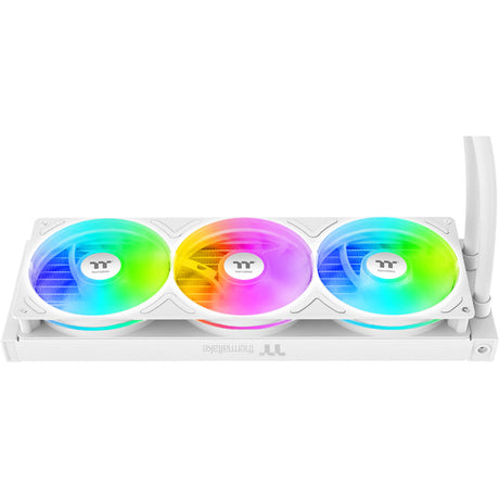 Thermaltake TH360 V3 Ultra ARGB Sync AIO Refroidisseur liquide - Refroidissement par eau Snow Edition (Blanc)