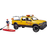 Bruder Dodge Ram 2500 Rescue Brigade Car avec sauveteur