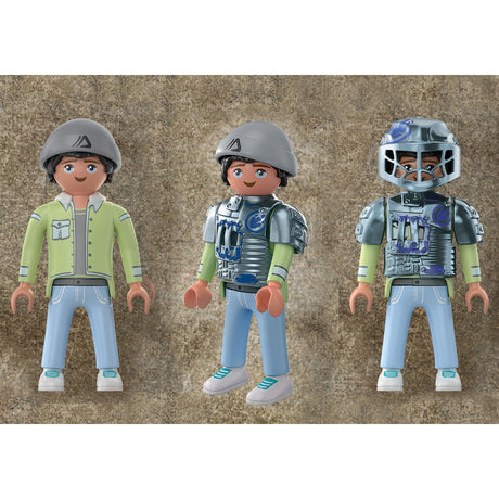 Playmobil Dino Rise - Saichania : Jouet de construction Défense des combattants (70626)