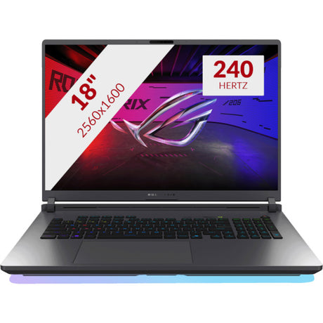 Ordinateur portable de jeu Asus ROG Strix G18 G815LR-S9103W 18 Copilot+ (noir gris | Core Ultra 9 275HX | RTX 5070 Ti | 32 Go | SSD 2 To)